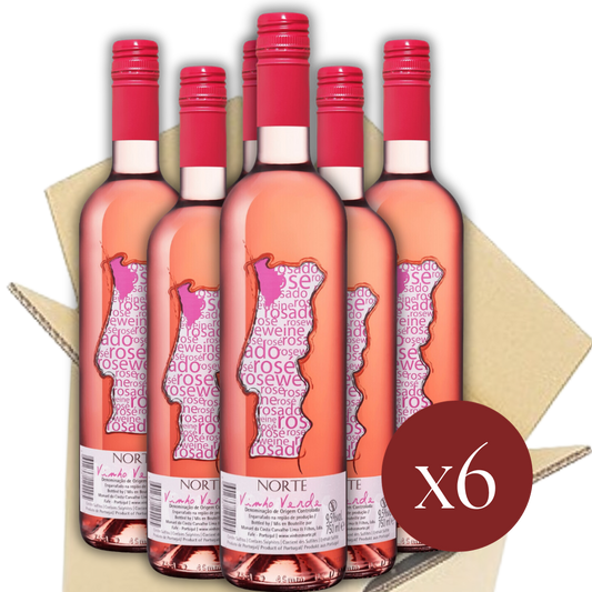 Vinho Rosé - Norte | CAIXA 6 Garrafas