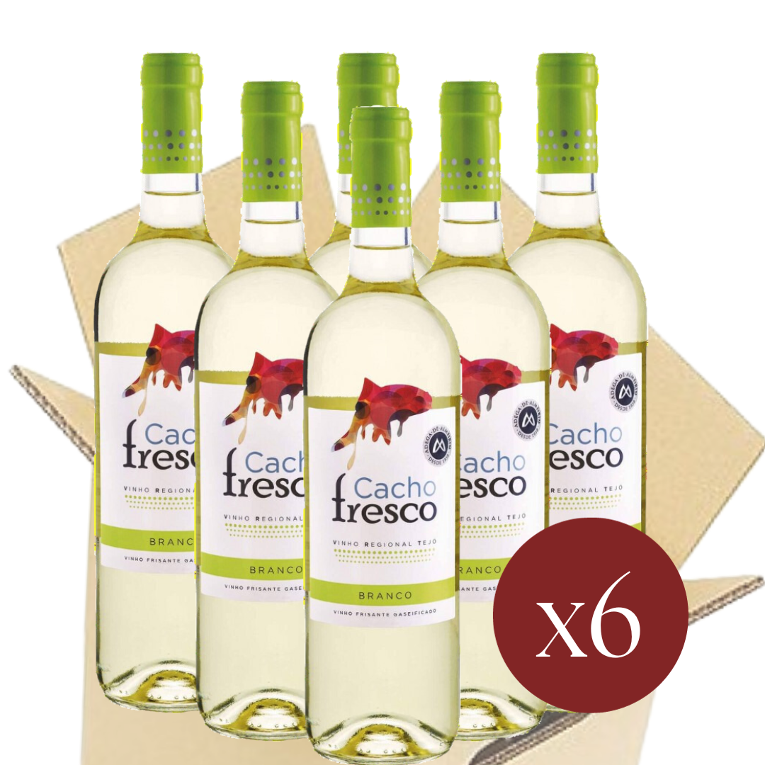 Vinho Branco - Cacho Fresco | CAIXA 6 Garrafas